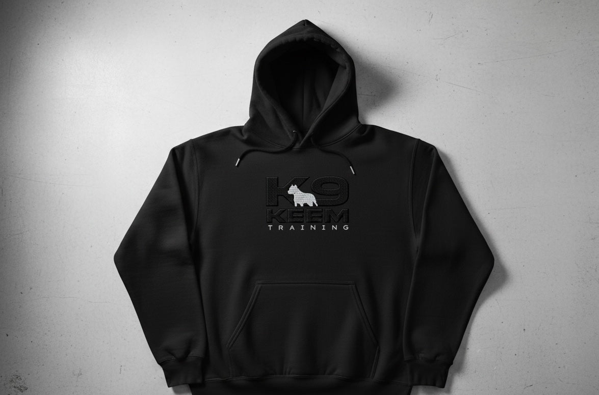 Embroider Black Hoodie