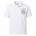 White St. Victor Catholic School Uniform Polo Shirt