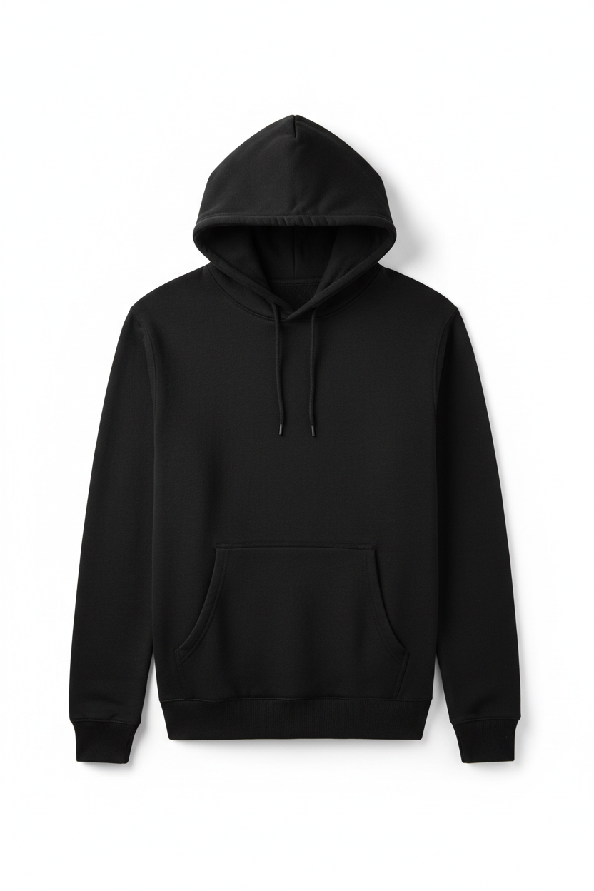 Black hoodie