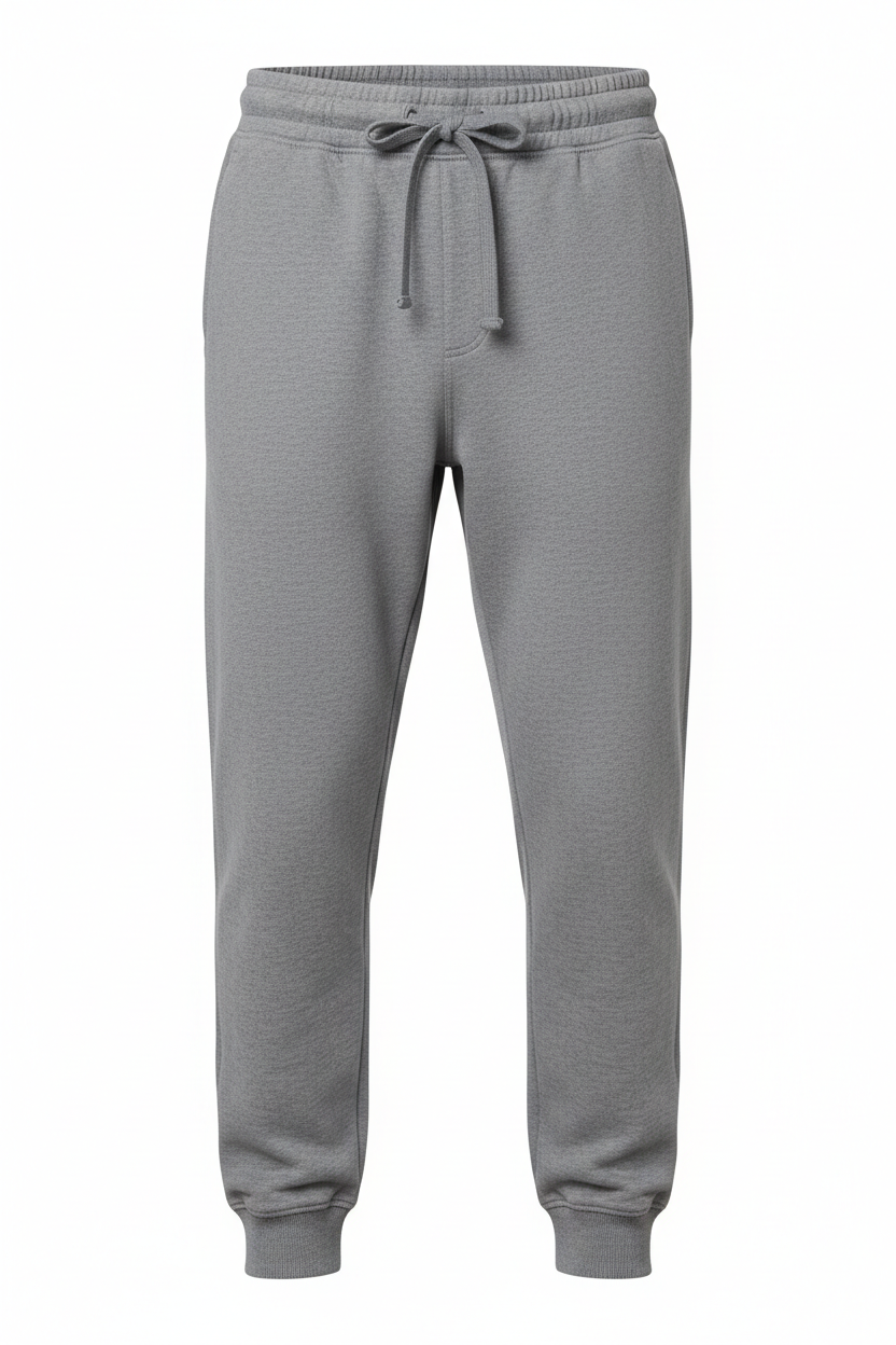 Gray sweatpants