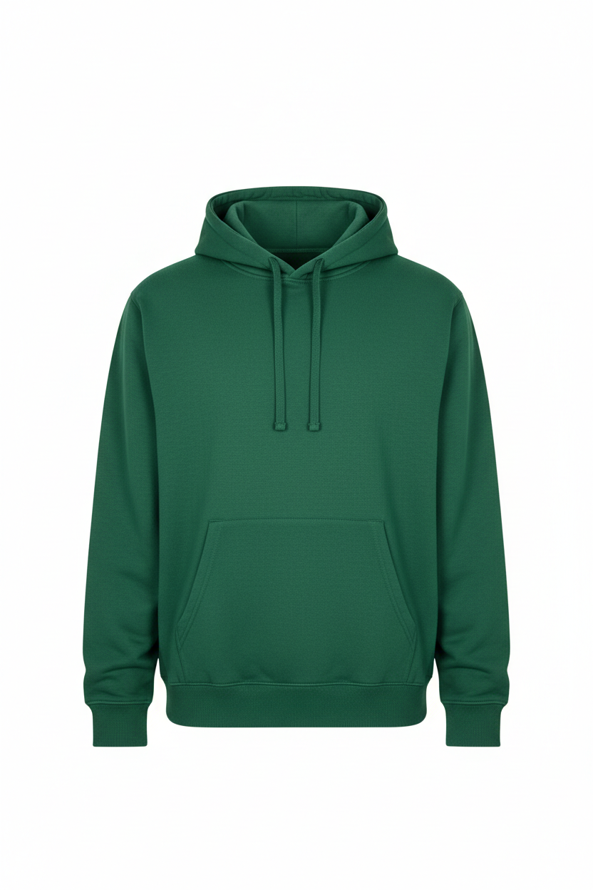 Green hoodie