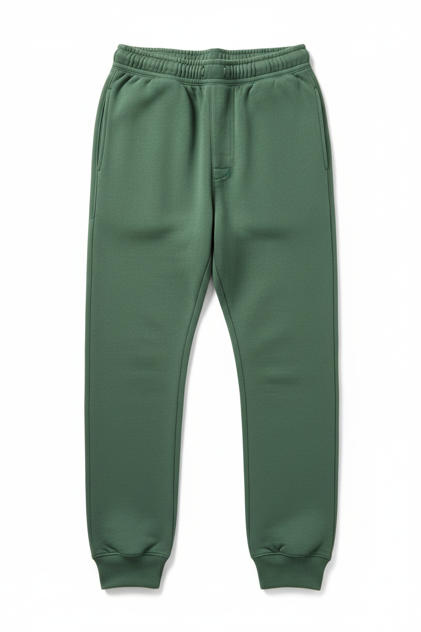 Green sweatpants
