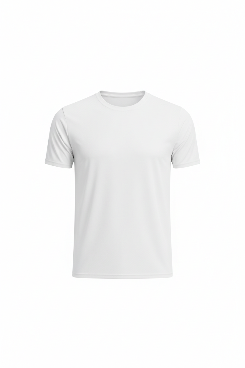 White volleyball shirt for customization