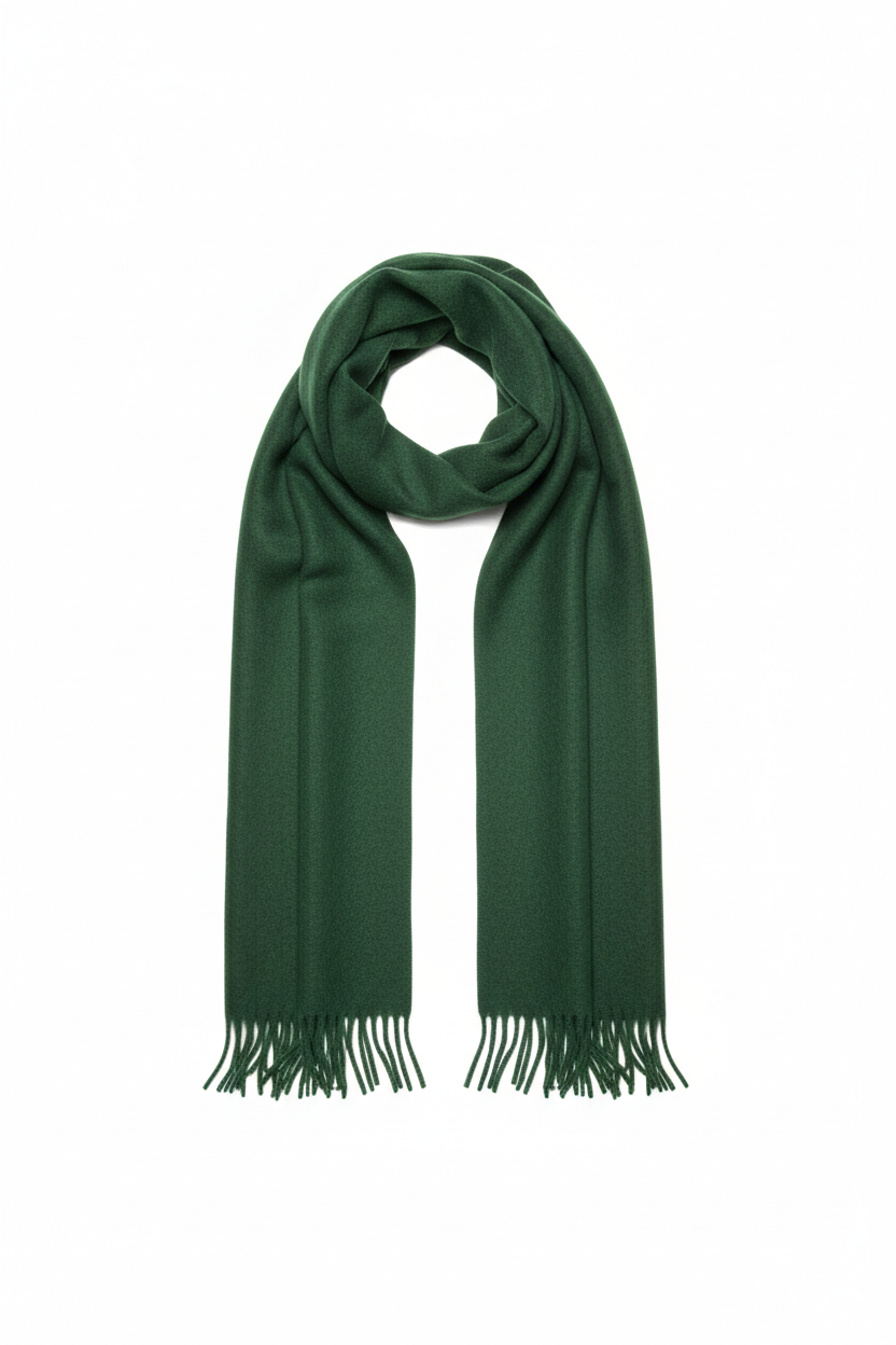 Green scarf for customization