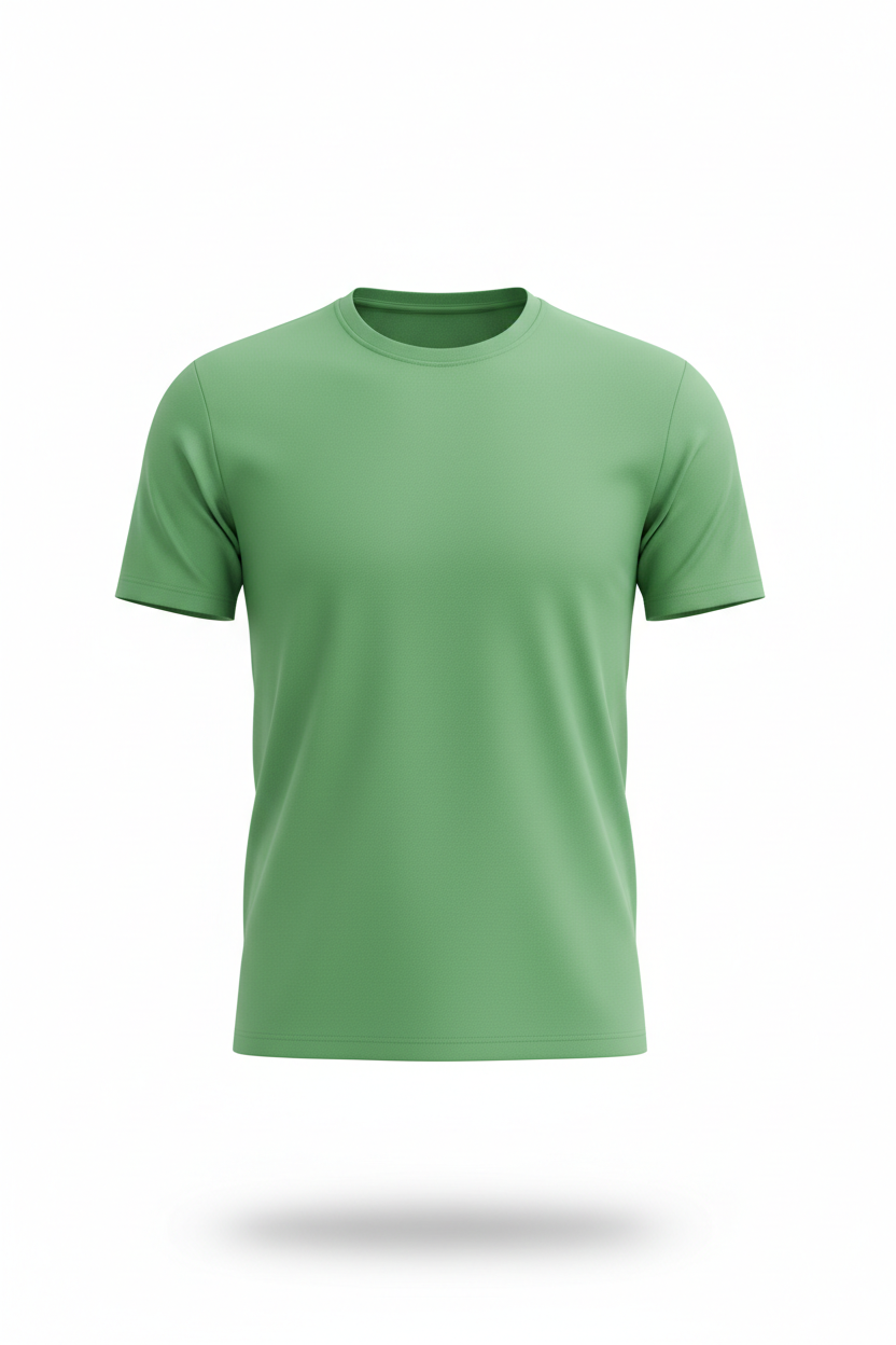 Green volleyball shirt for customization