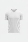 White soccer shirt for customization