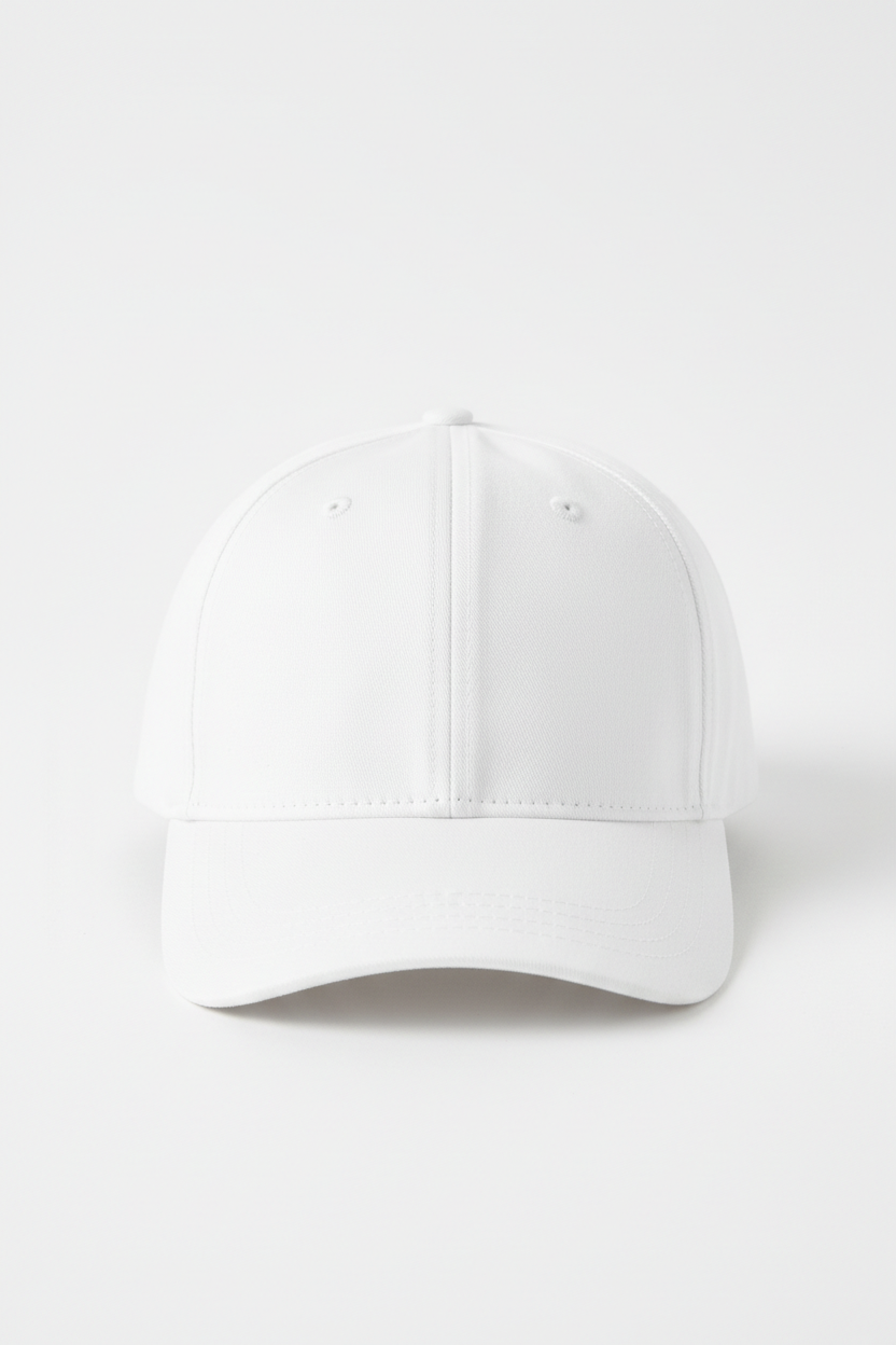 White baseball cap for customization
