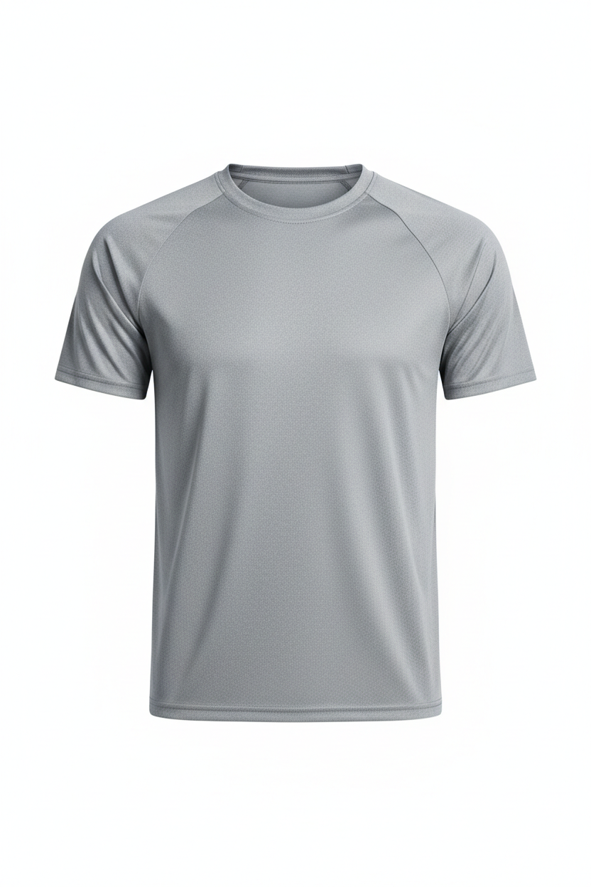 Gray volleyball shirt for customization