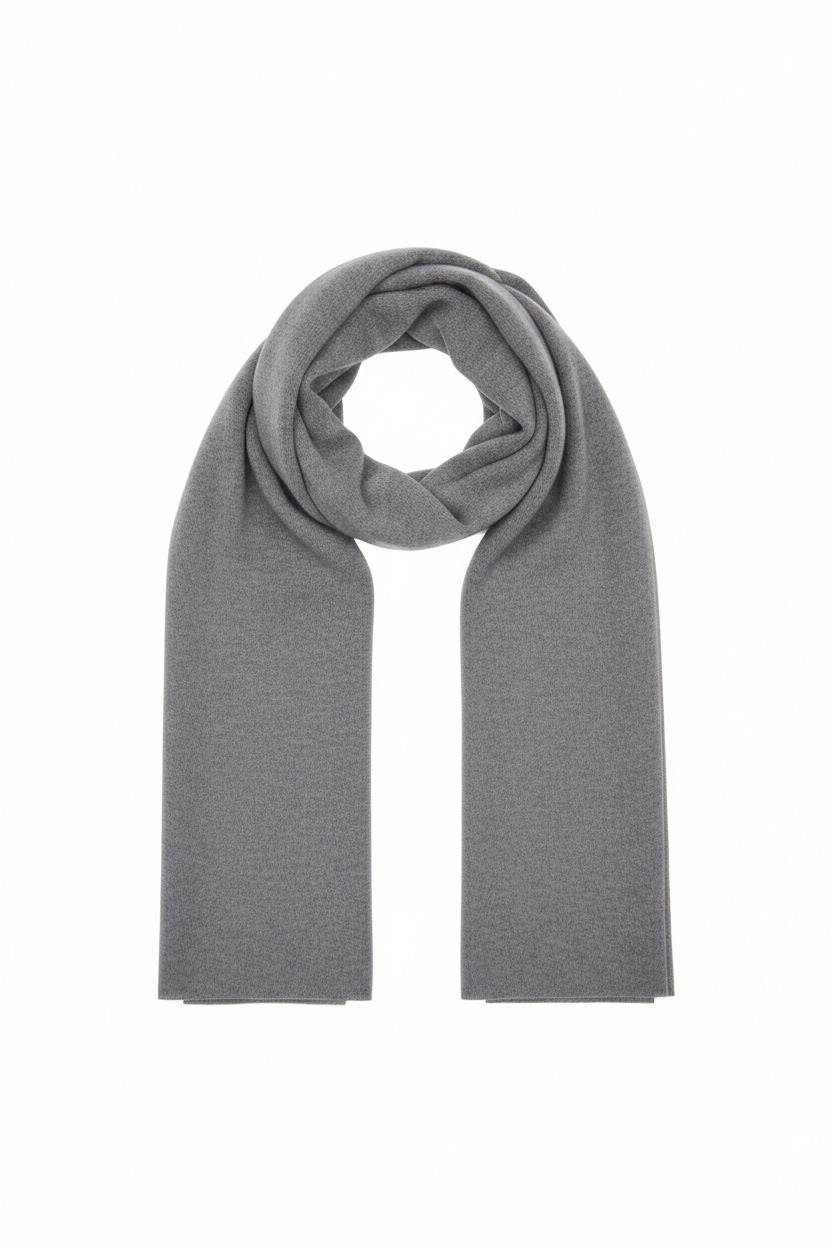 Gray scarf for customization