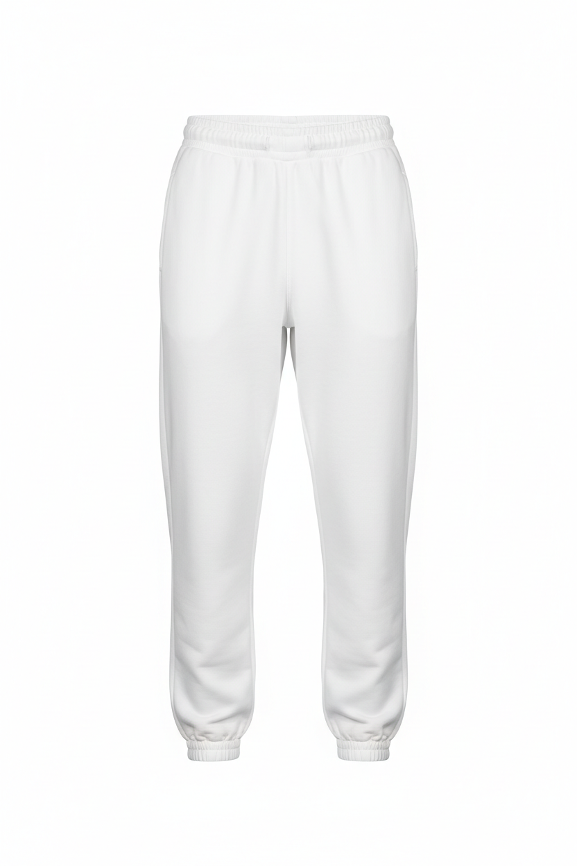 White sweatpants for customization