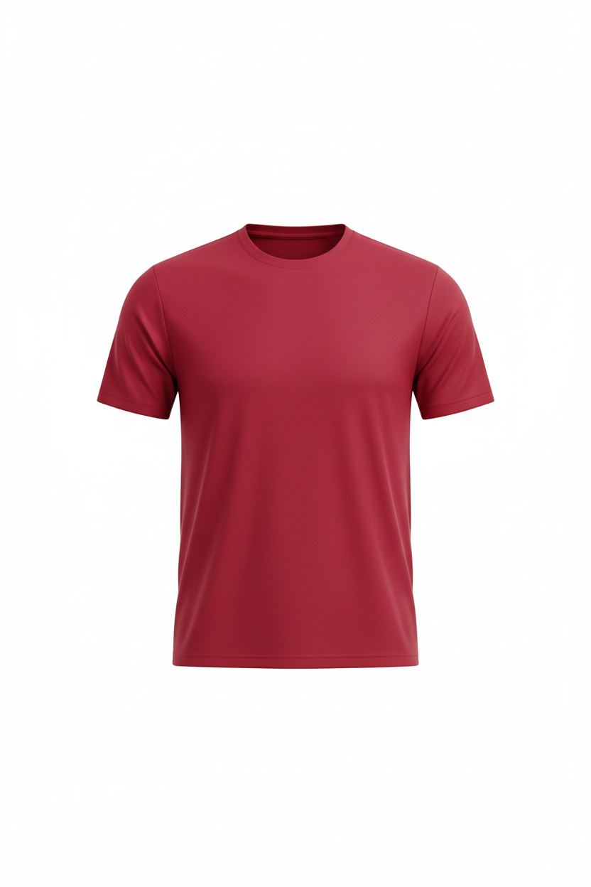 Red volleyball shirt for customization
