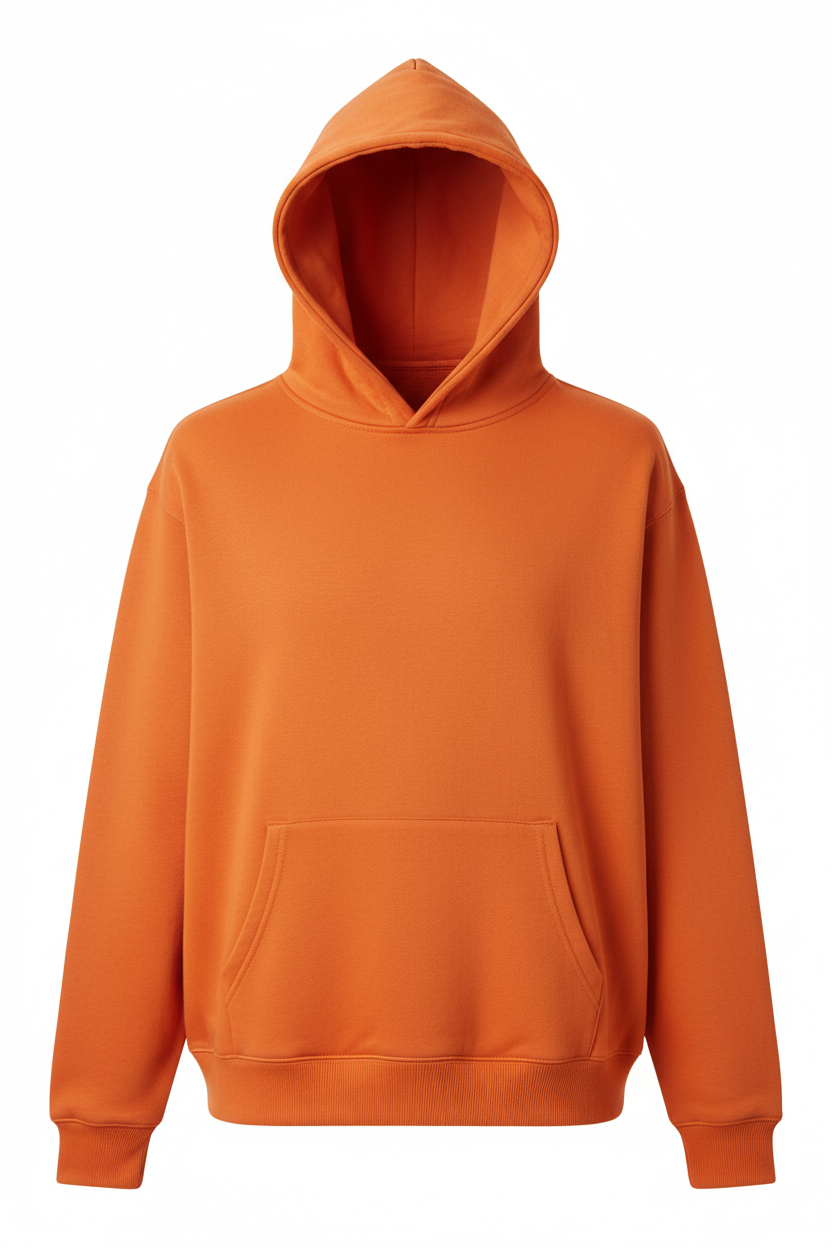 Orange hoodie