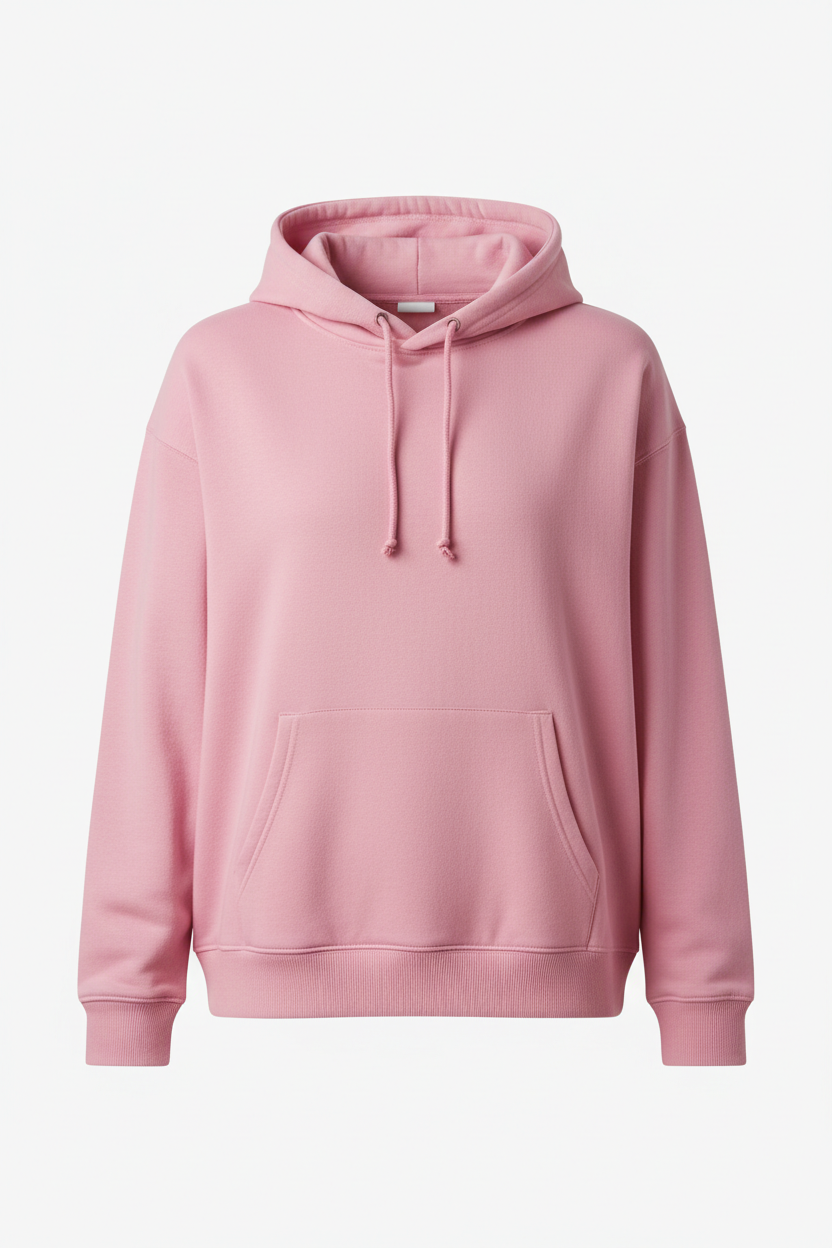 Pink hoodie