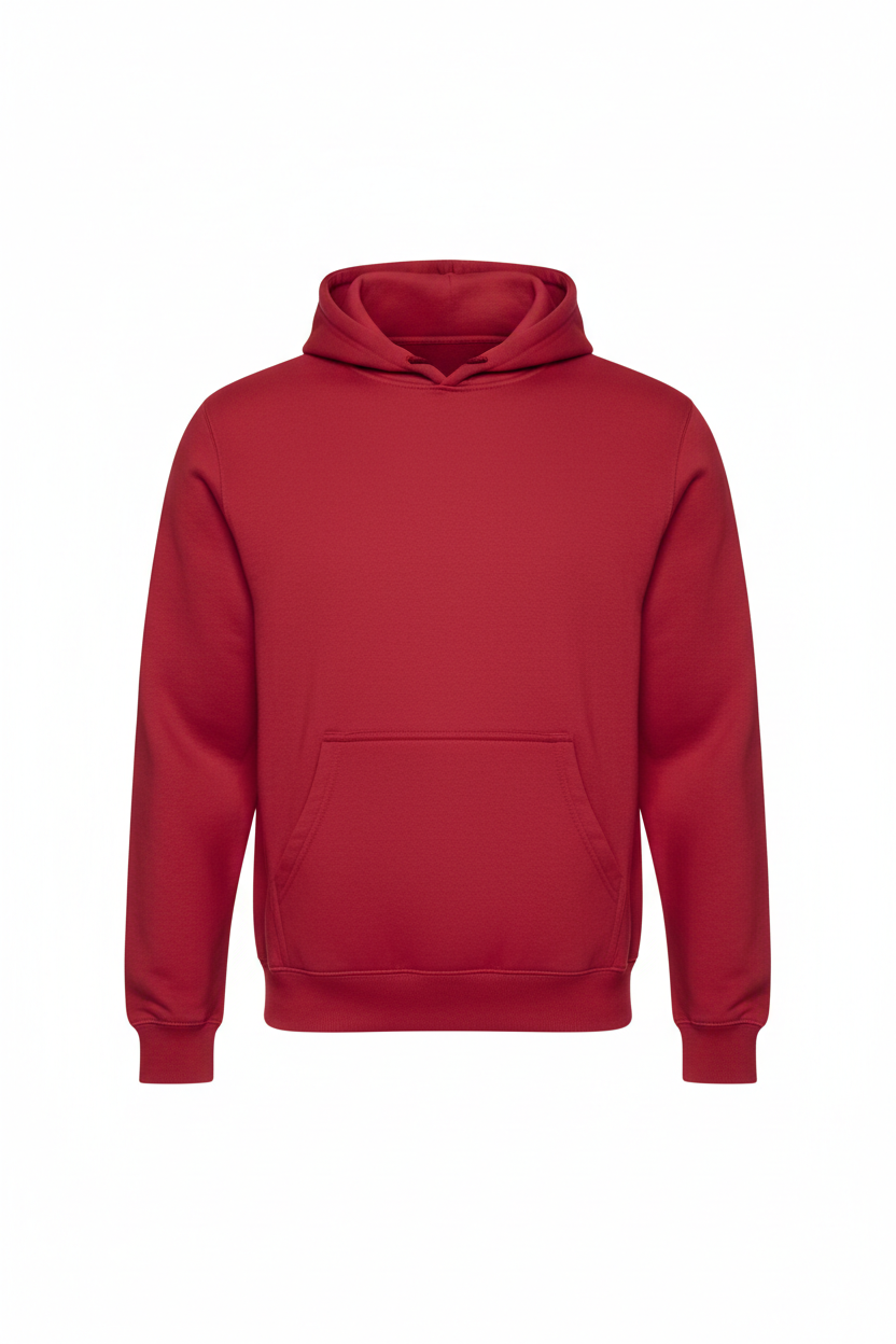Red hoodie