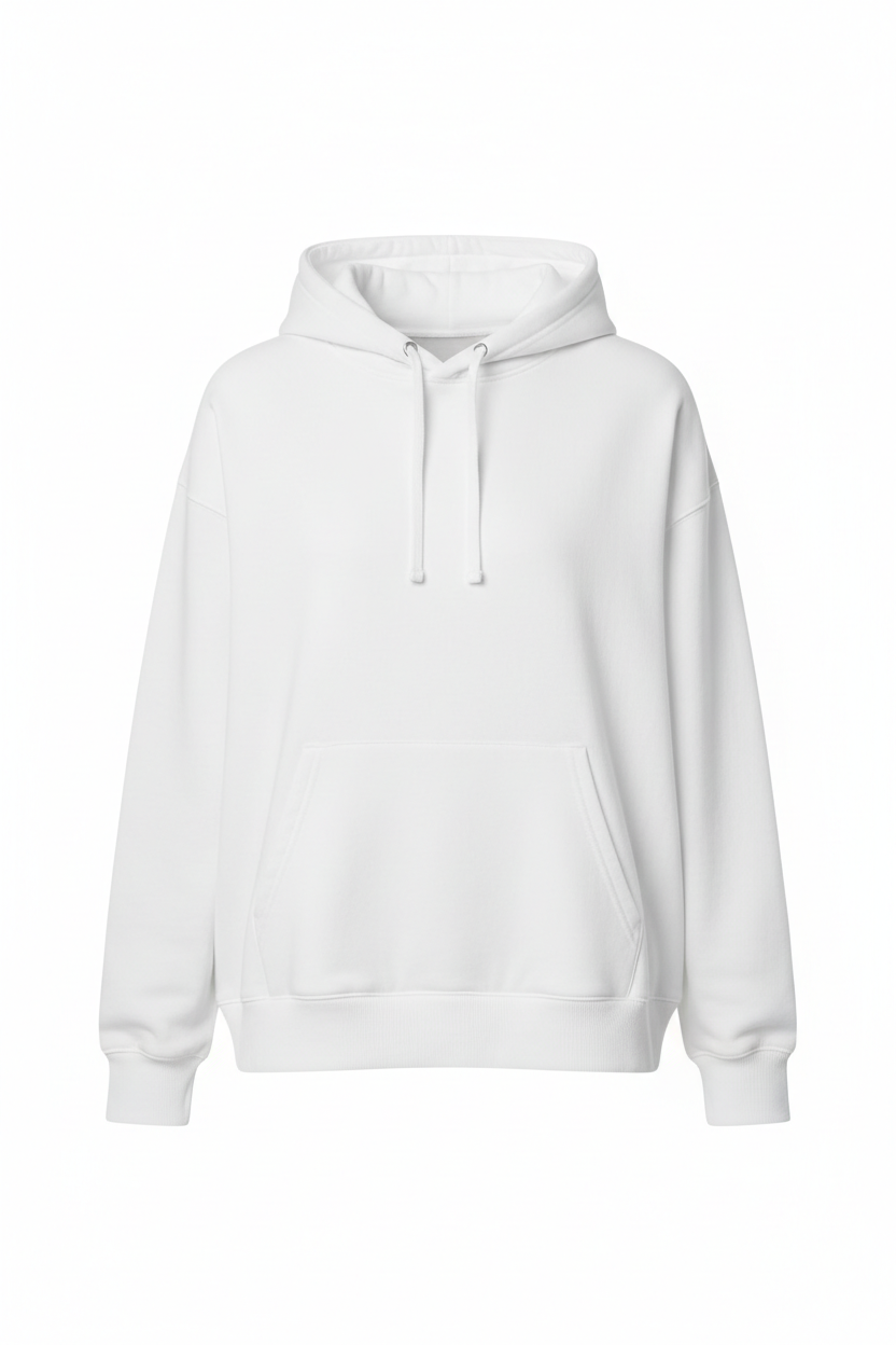 White hoodie
